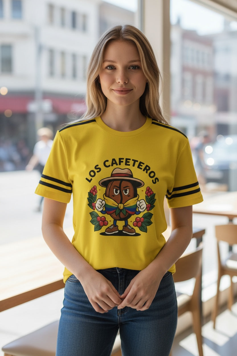 Los Cafeteros Adidas women active shirt