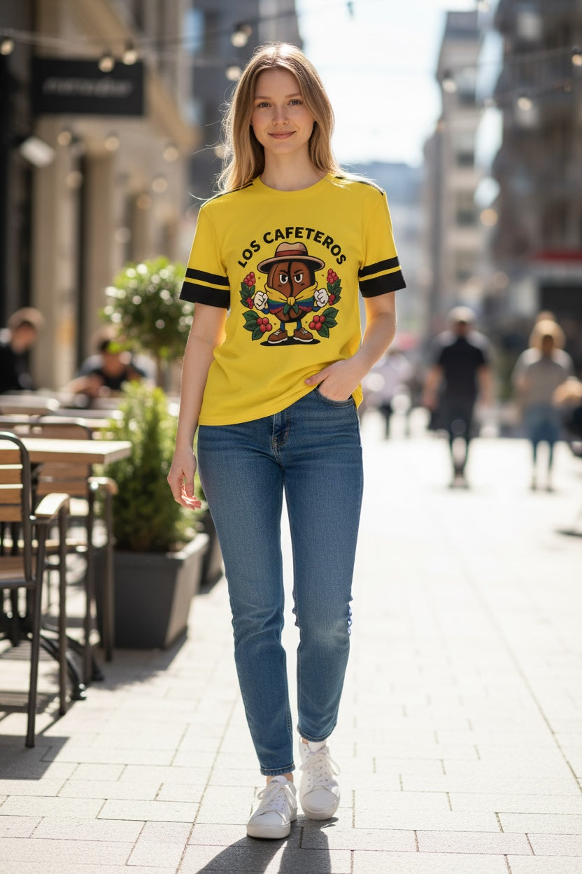 Los Cafeteros Adidas women active shirt