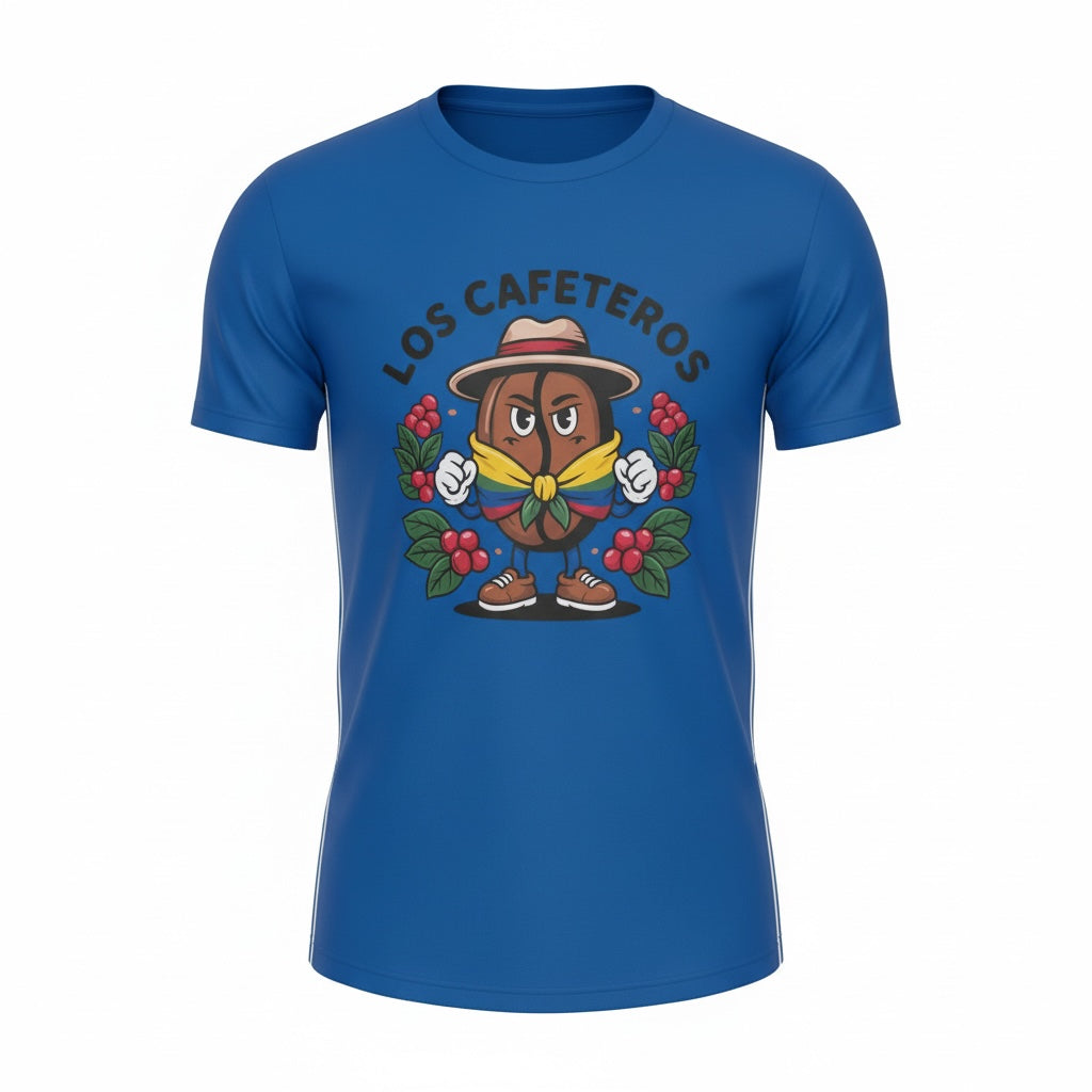 Los Cafeteros Colombia mens sports Jersey