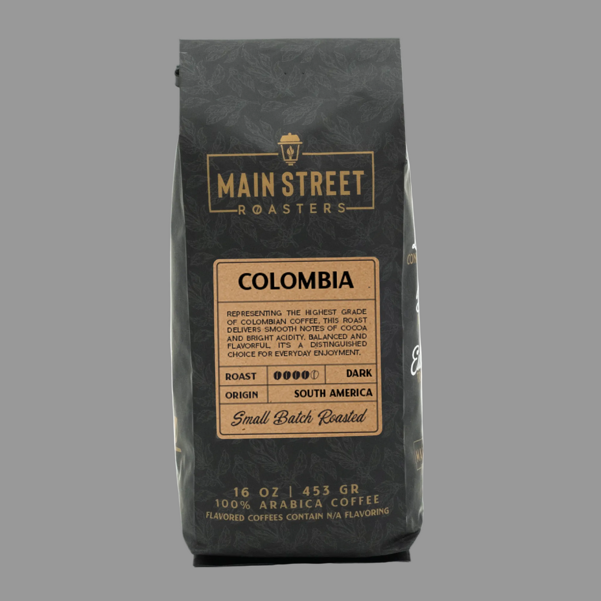 Colombian Supremo Coffee: Ground / 10 oz