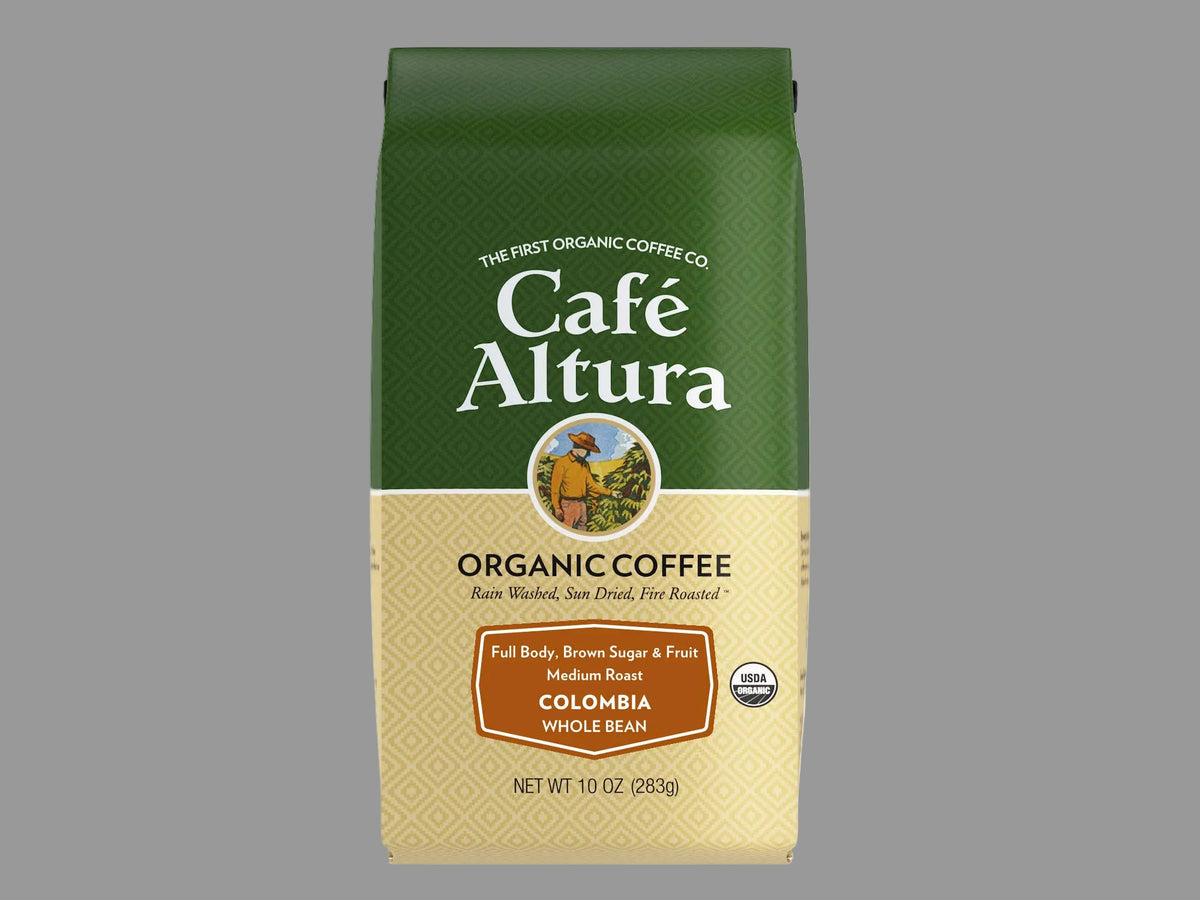 10 oz. Bag Café Altura Organic - Colombia Dark: Ground