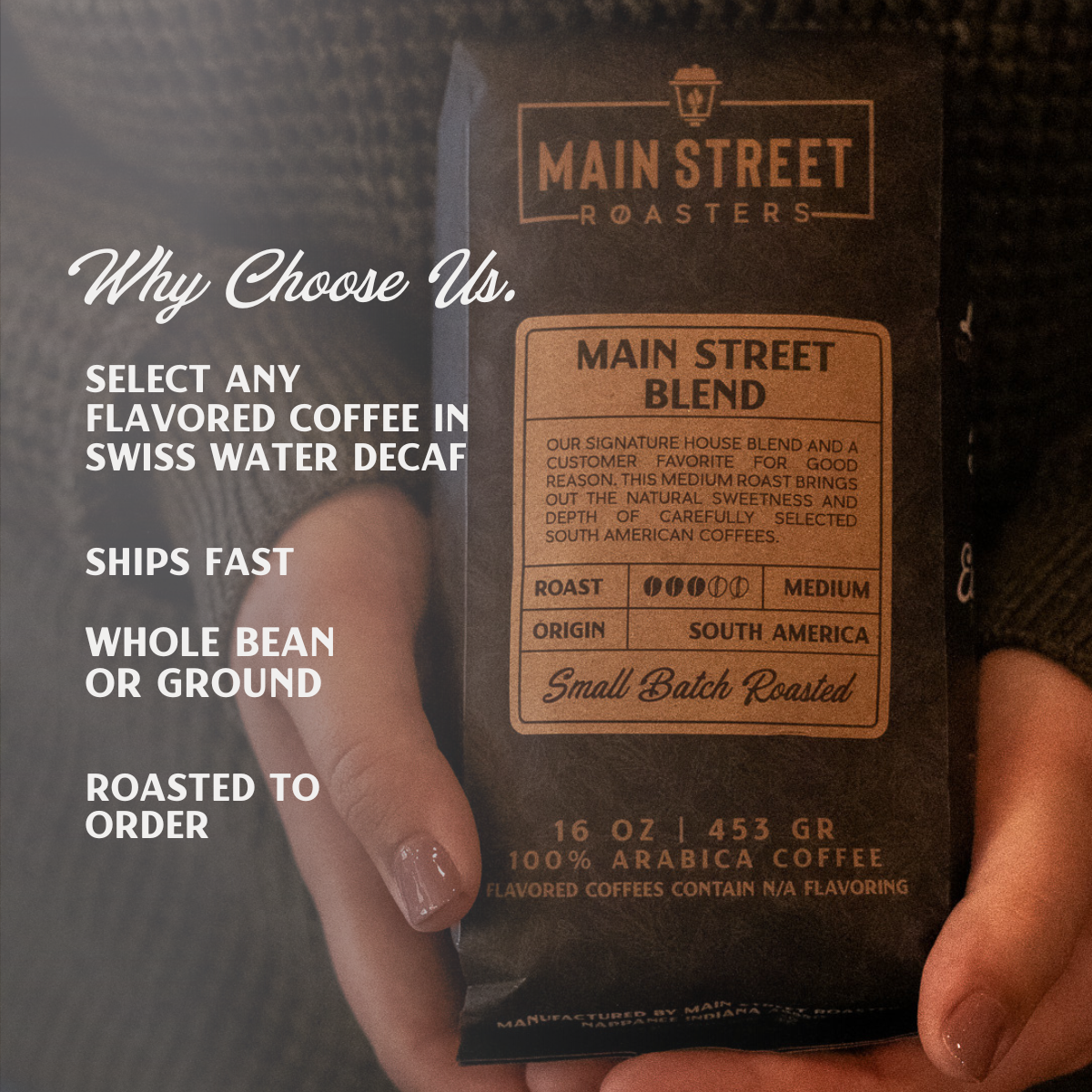 Colombian Supremo Coffee: Ground / 10 oz